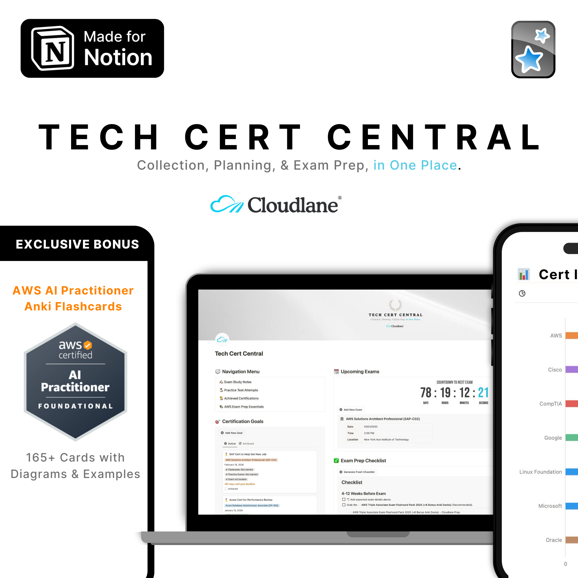 Tech Cert Central Notion Template